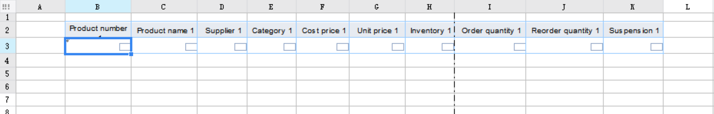 Excel Import Mark-FineReport Help Document