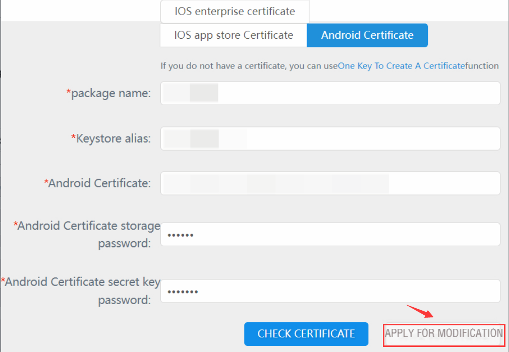 Uploading an iOS Certificate-FineReport Help Document