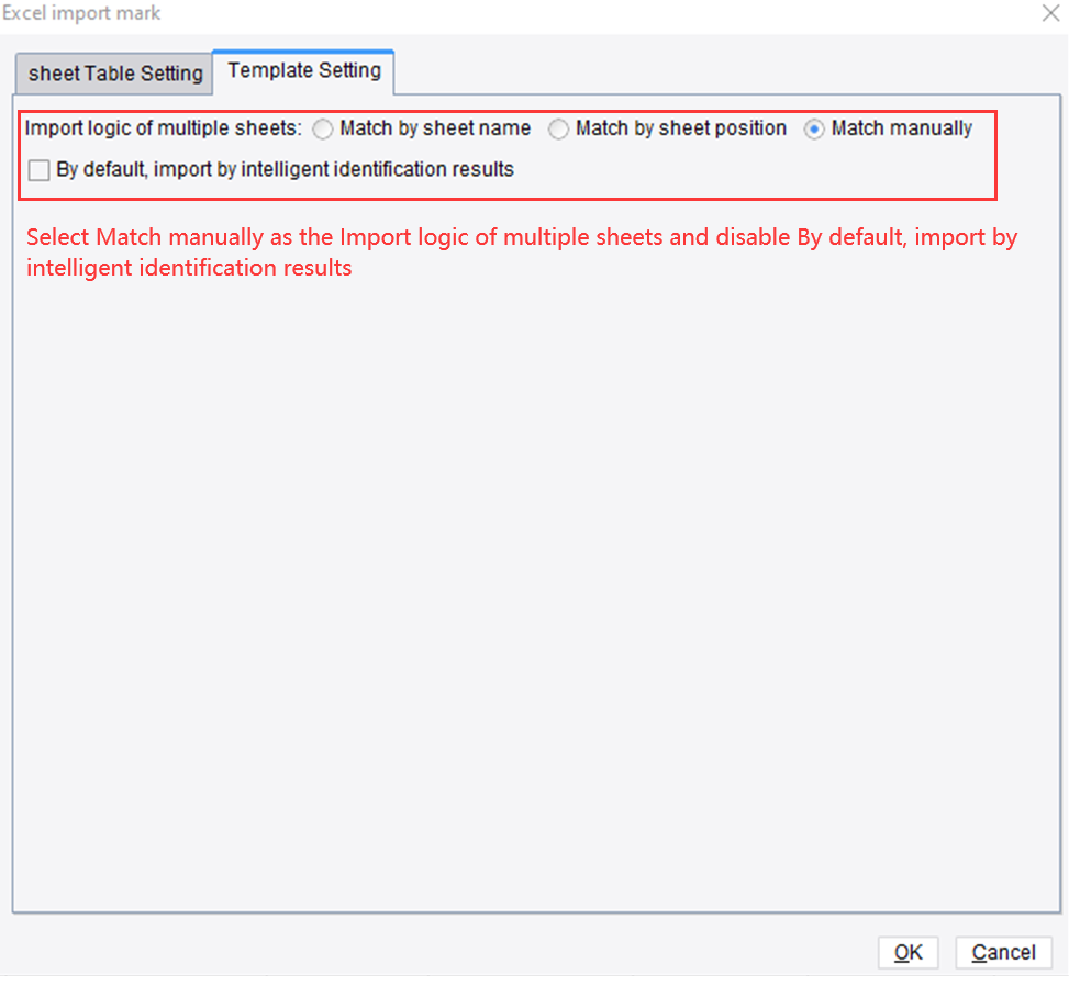 Excel Import Mark-FineReport Help Document