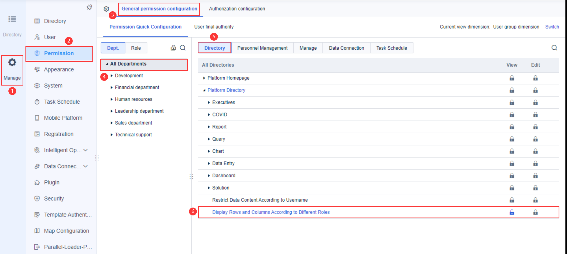Fine-Grained Permission Control by Parameter-FineReport Help Document