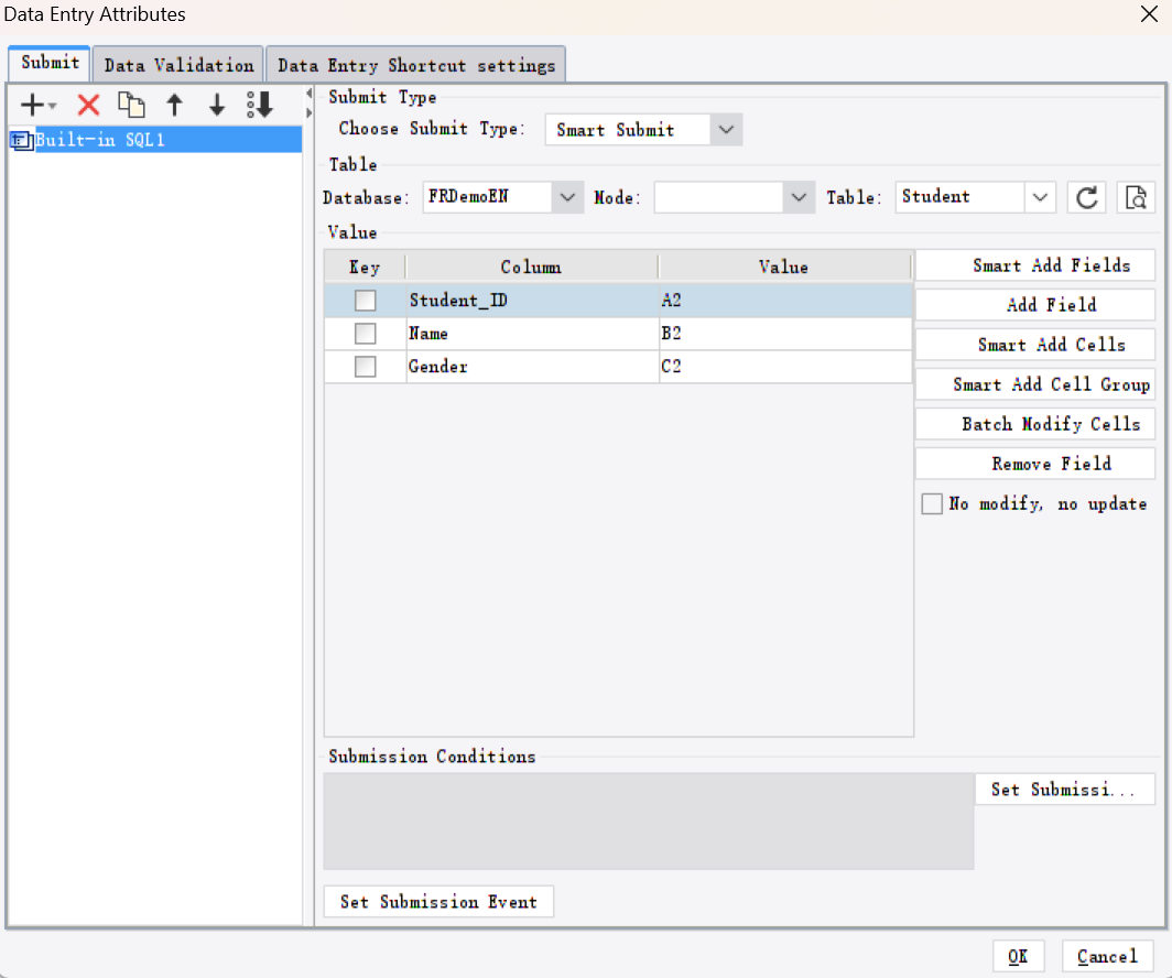 Display Value Conversion During Excel Import-FineReport Help Document