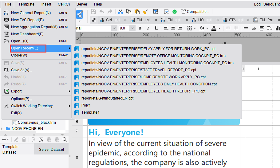 File-FineReport Help Document