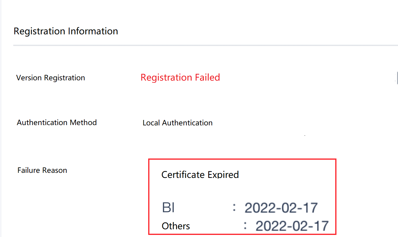 Registration Management-FineReport Help Document