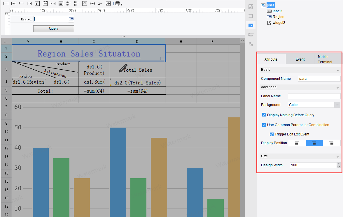 Parameter Panel Overview-FineReport Help Document