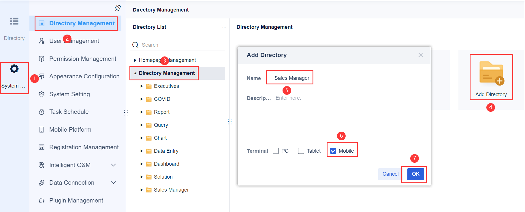 Mobile Data Portal Usage Example-FineReport Help Document