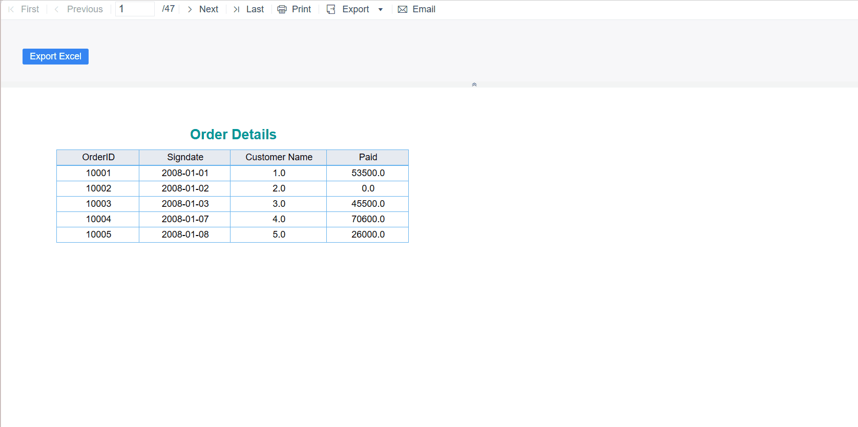 Report Export API FineReport Help Document