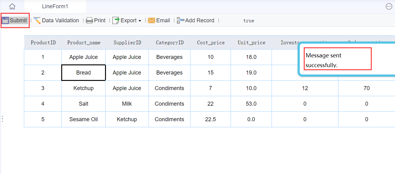 Template Message Event Plugin-FineReport Help Document