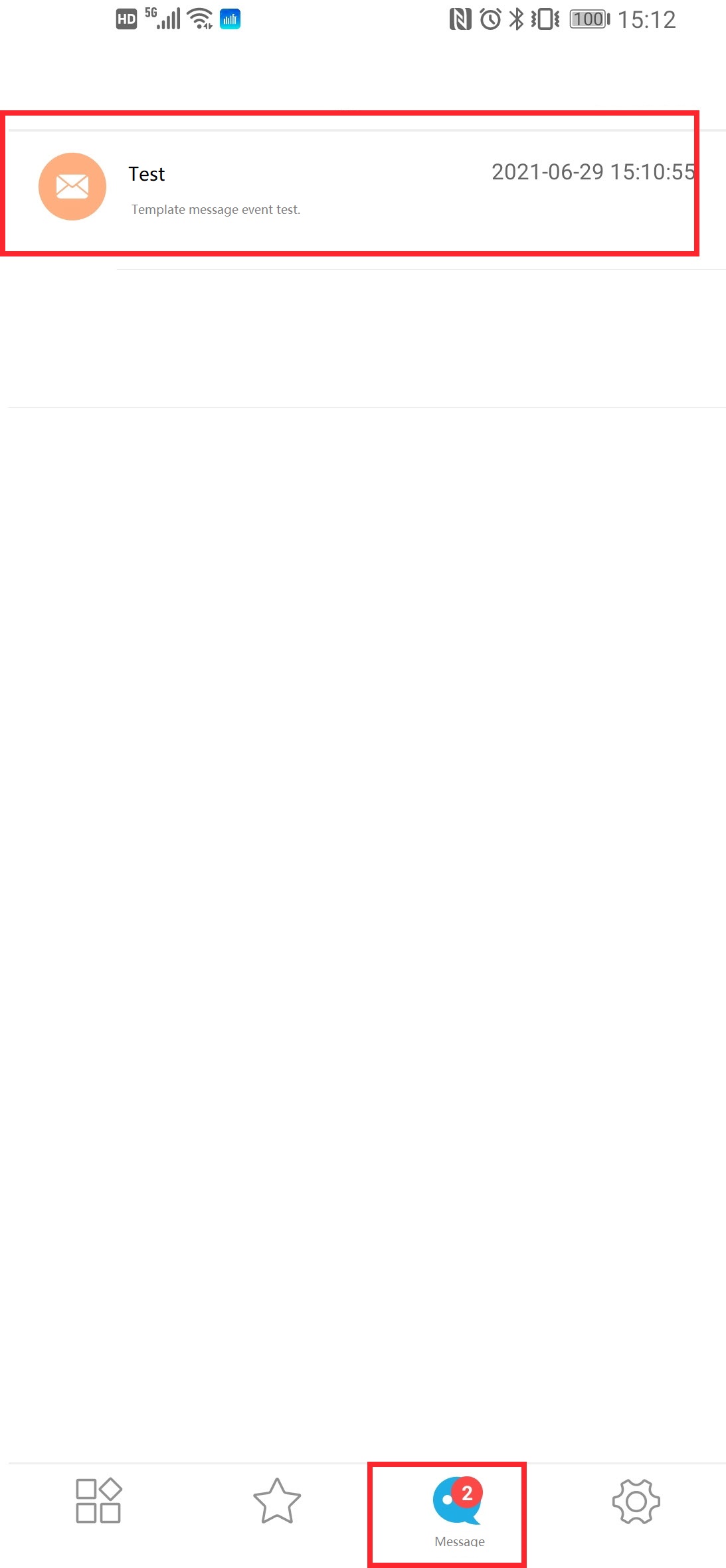 Template Message Event Plugin-FineReport Help Document