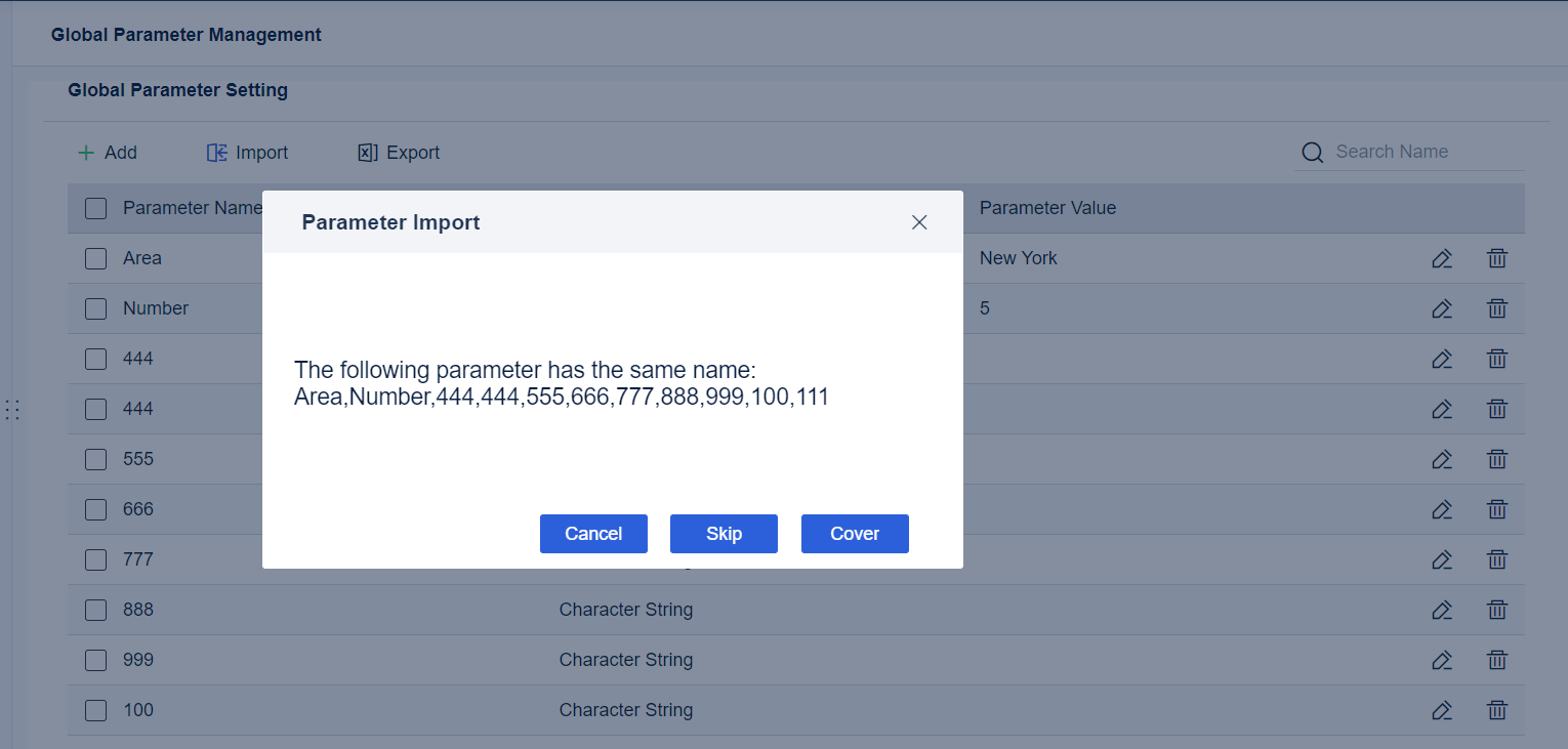 Platform Global Parameter Plugin-FineReport Help Document