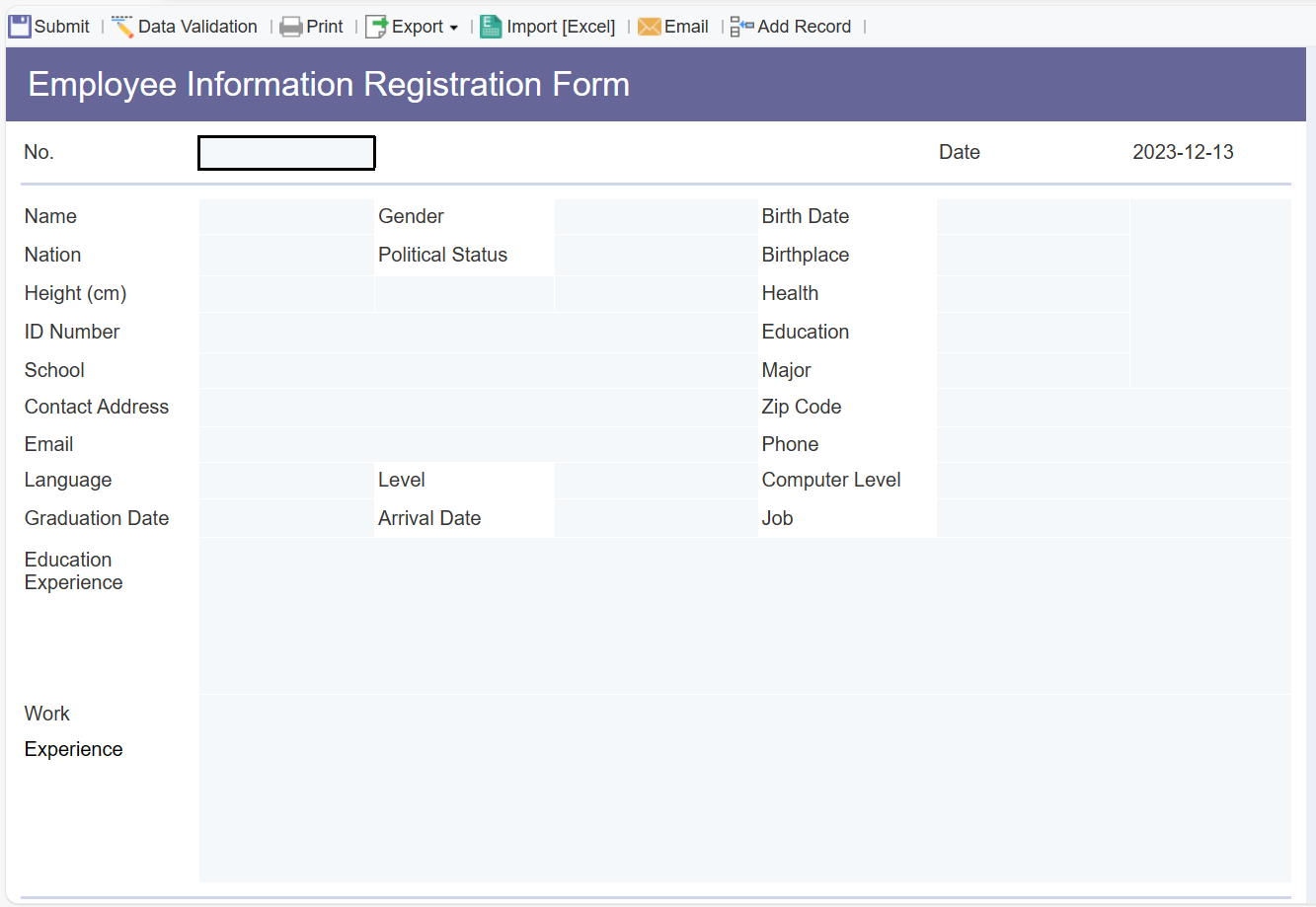 Data Entry Setting-FineReport Help Document