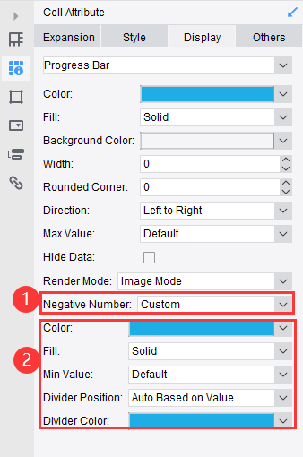 Cell Progress Bar Plugin-FineReport Help Document