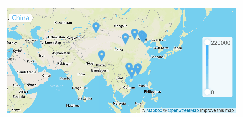 Map Drilling User Defined Hierarchy-FineReport Help Document