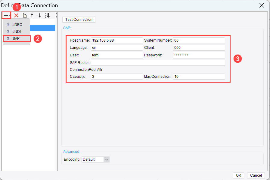 SAP Dataset Plugin-FineReport Help Document