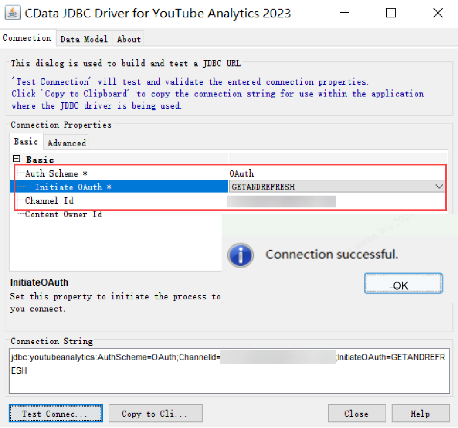 Data Connection to YouTube-FineReport Help Document