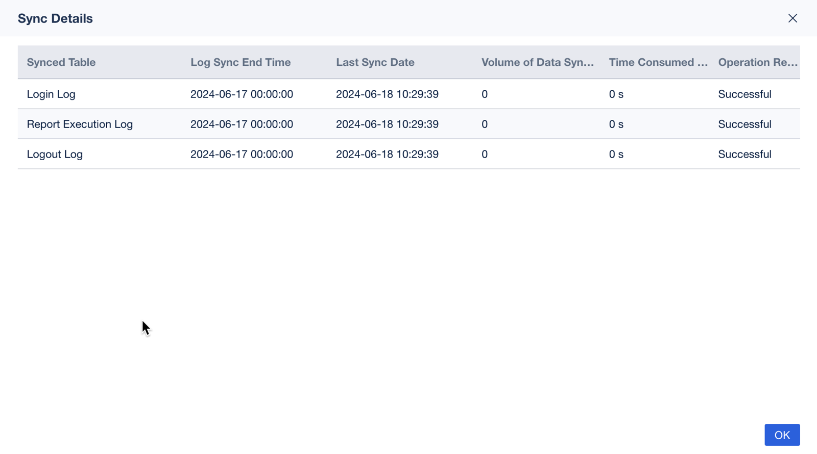 Syncing Platform Logs to Other Databases Plugin-FineReport Help Document