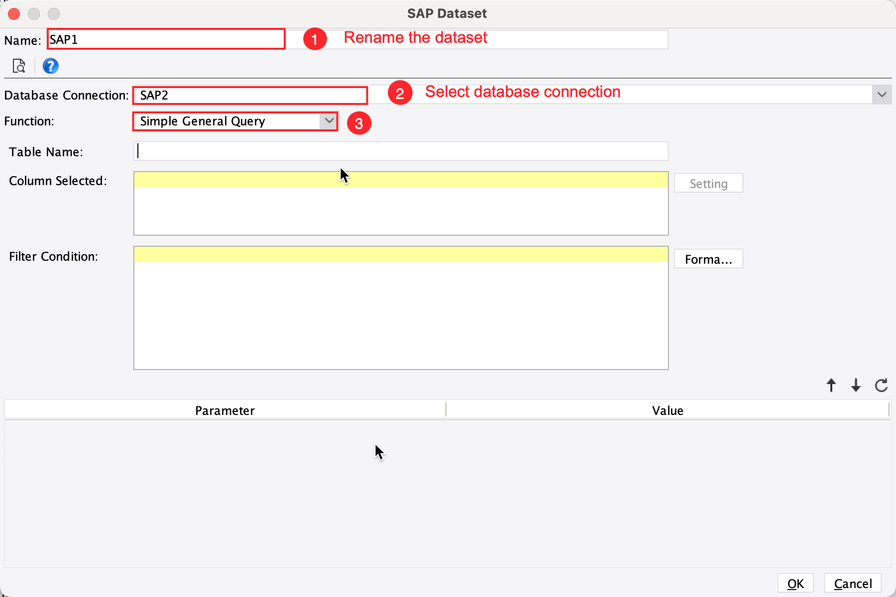 Simple General Query for Data Extraction-FineReport Help Document