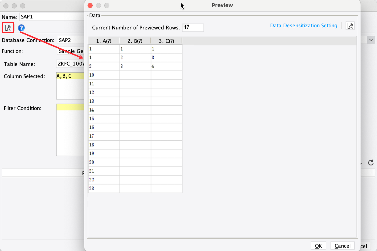 Simple General Query for Data Extraction-FineReport Help Document