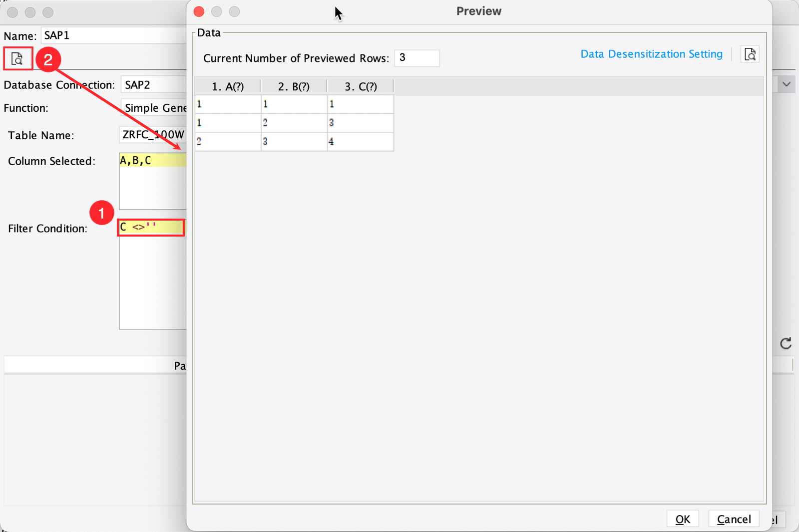 Simple General Query for Data Extraction-FineReport Help Document