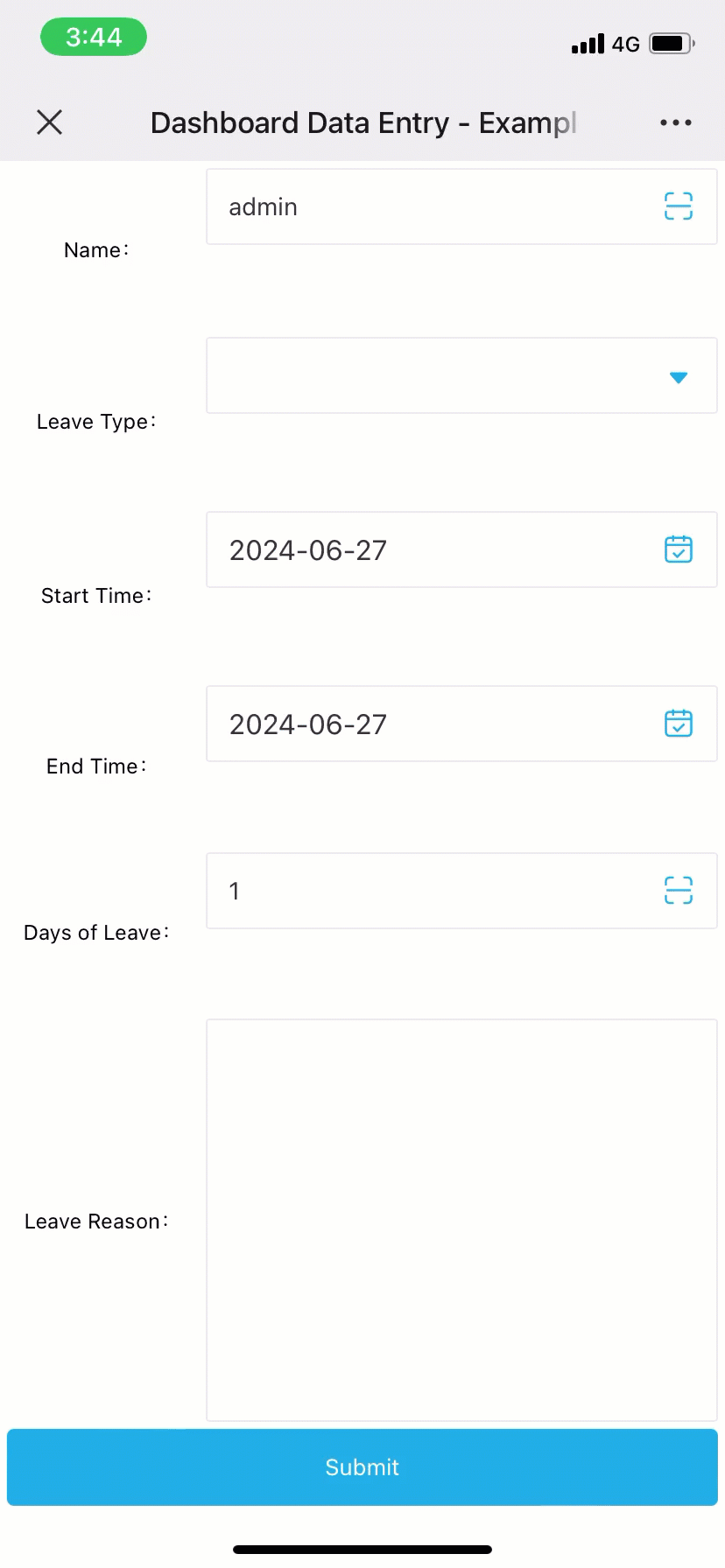 Dashboard Data Entry-FineReport Help Document