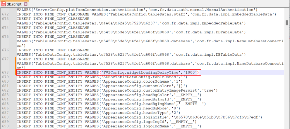 FVS Template Loading Effect-FineReport Help Document