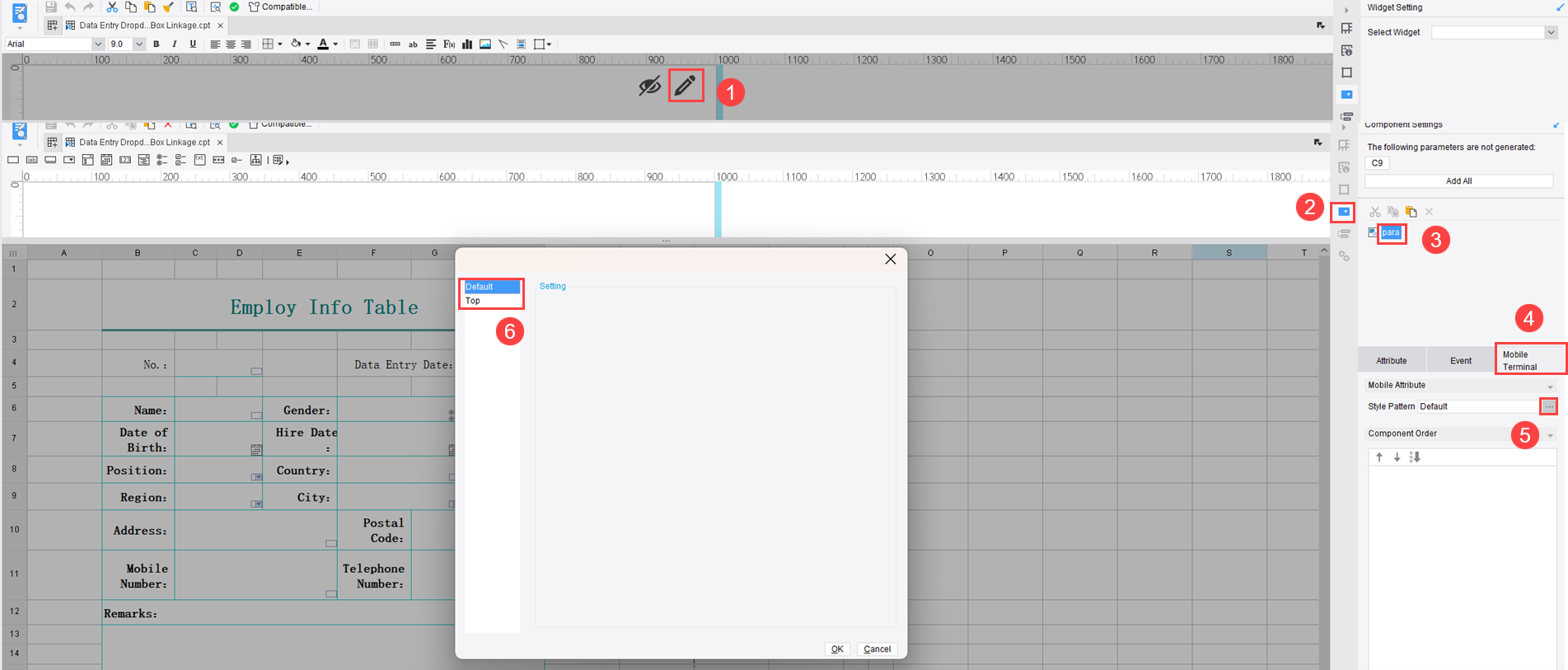 [General] Mobile Parameter Panel Style-FineReport Help Document