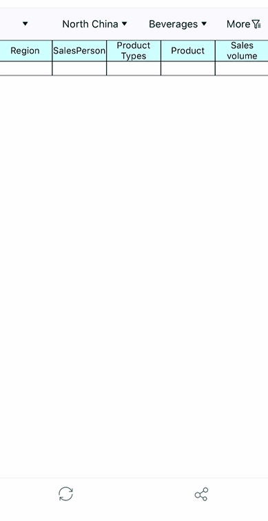 [General] Mobile Parameter Panel Style-FineReport Help Document