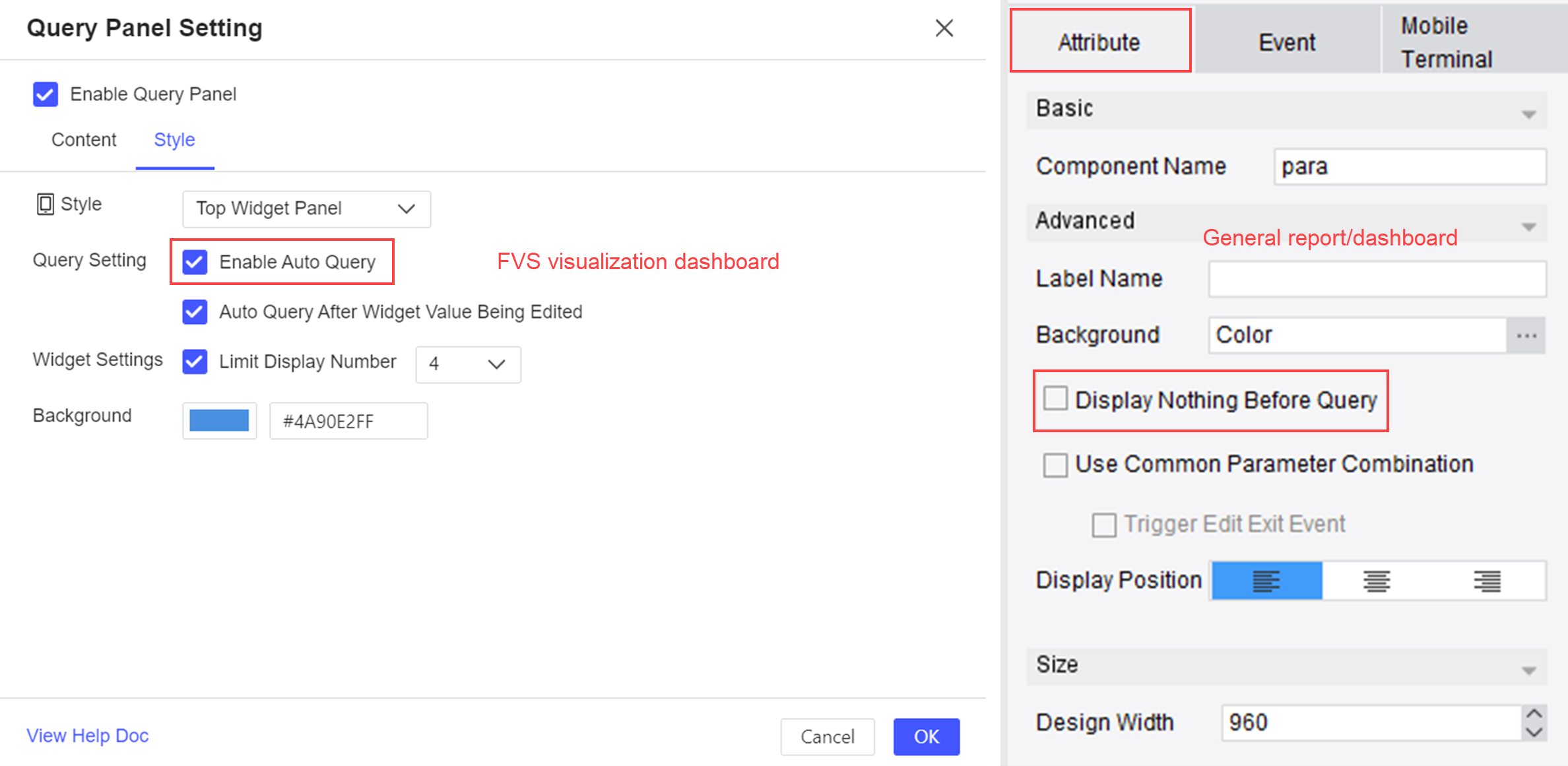 [General] Mobile Parameter Panel Style-FineReport Help Document