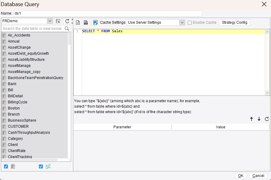 Row Insertion Policy-FineReport Help Document