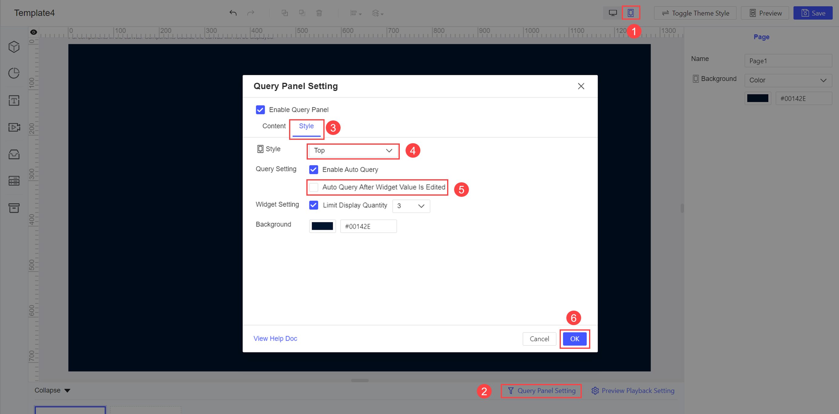 FVS Query Panel-FineReport Help Document