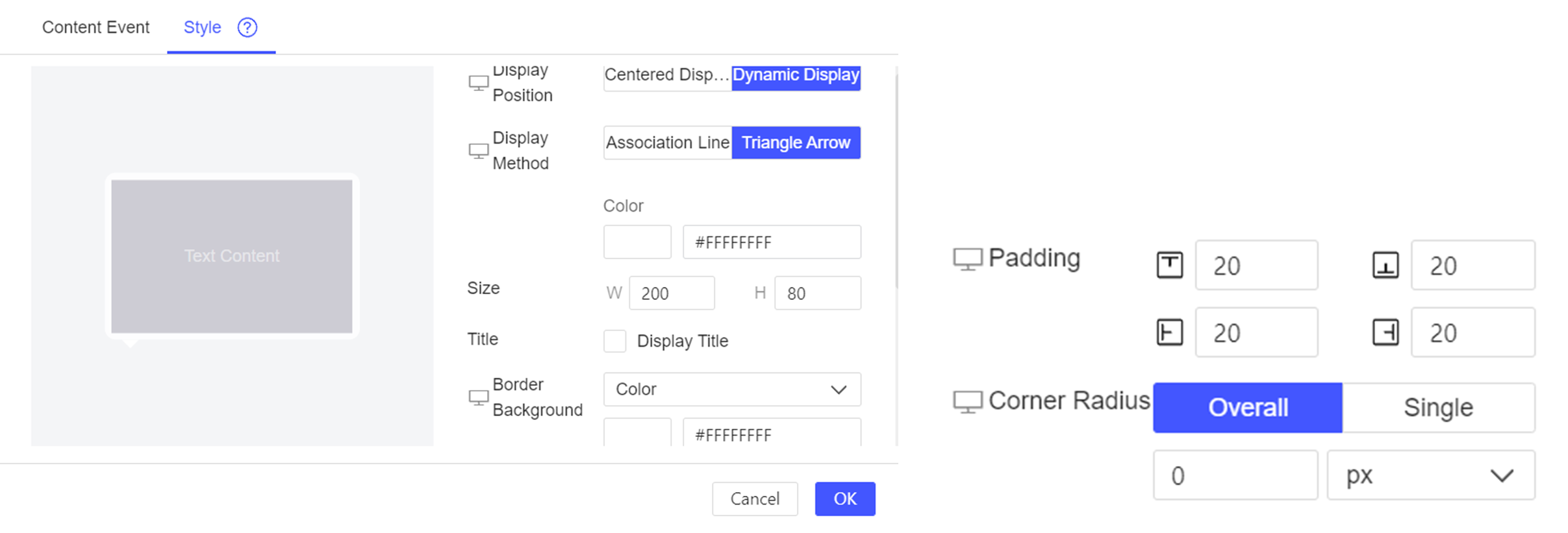 FVS Jumping to Web Links/Pop-up Box Events-FineReport Help Document