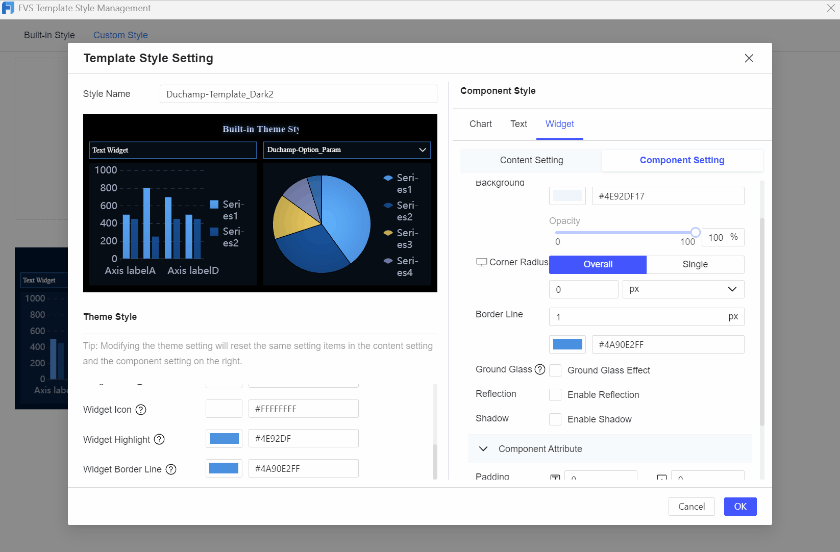 FVS Template Style-FineReport Help Document