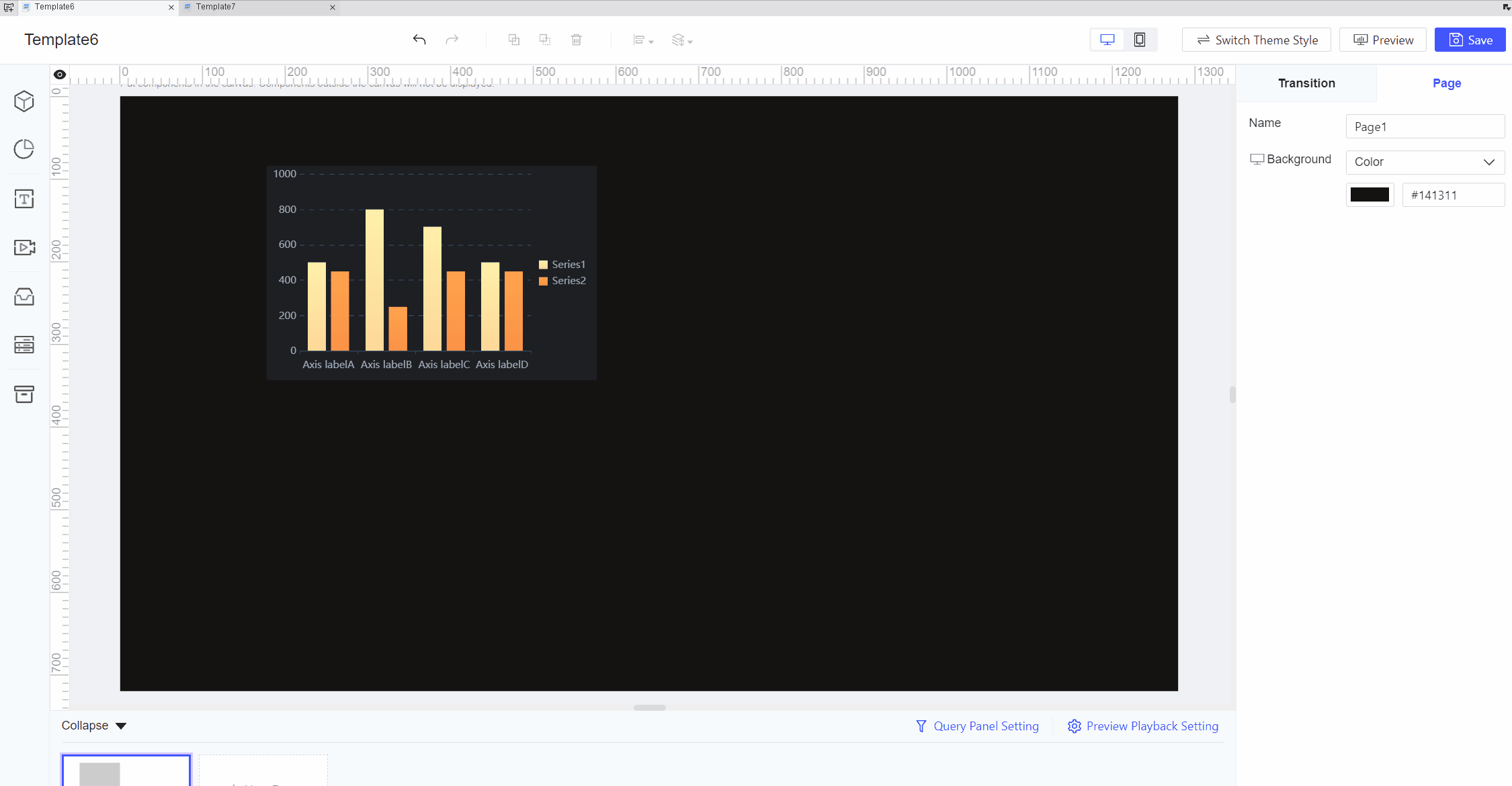 FVS Template Style-FineReport Help Document