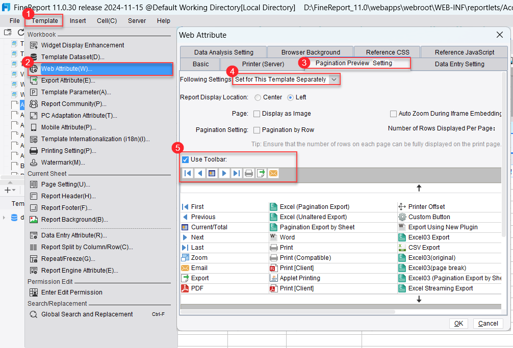 Fine-Grained Permission Control-FineReport Help Document