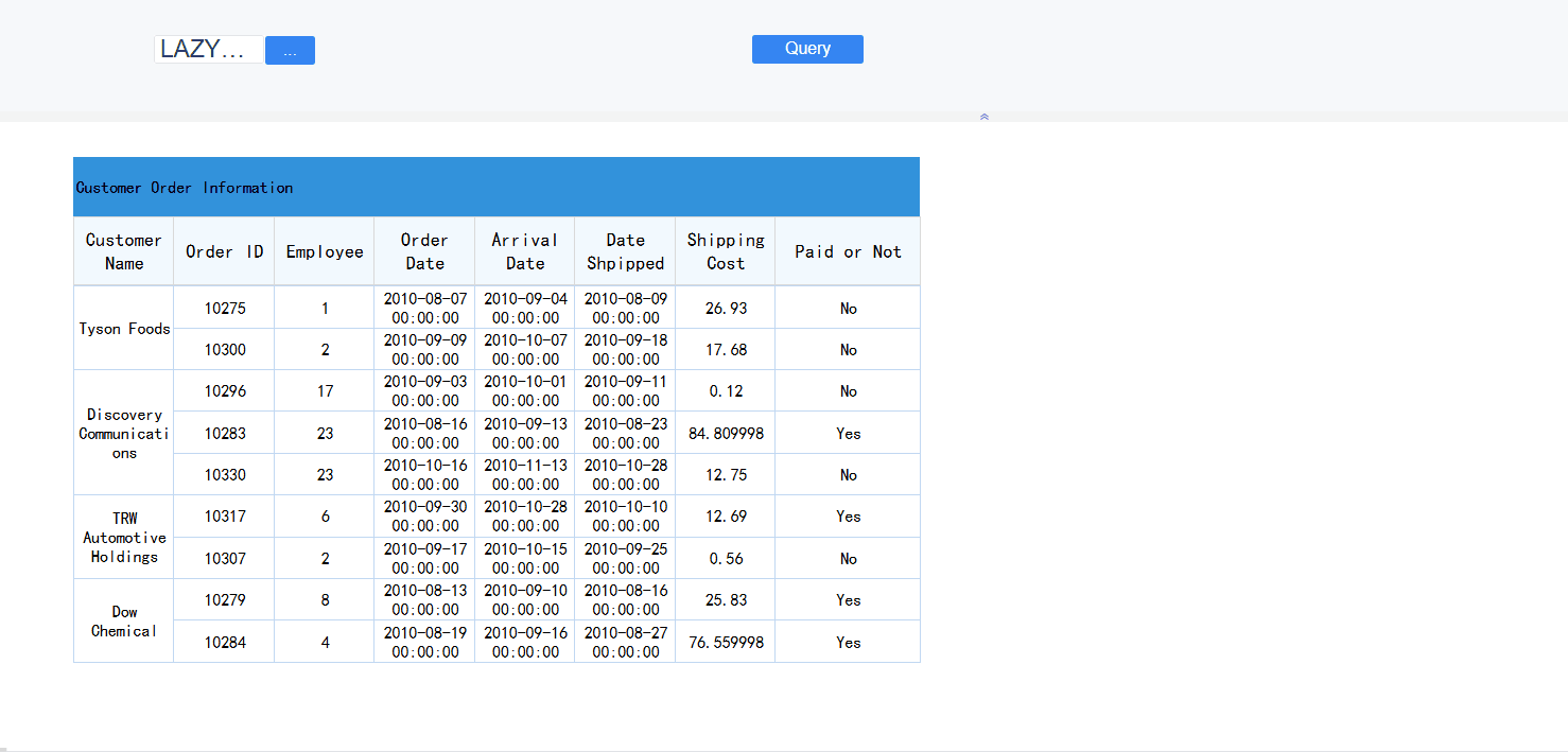 Custom Option Pop-up by JS-FineReport Help Document