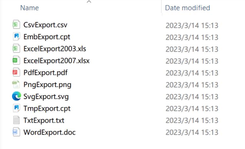 Export API-FineReport Help Document