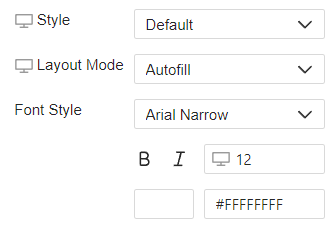 FVS Button Group Widget-FineReport Help Document