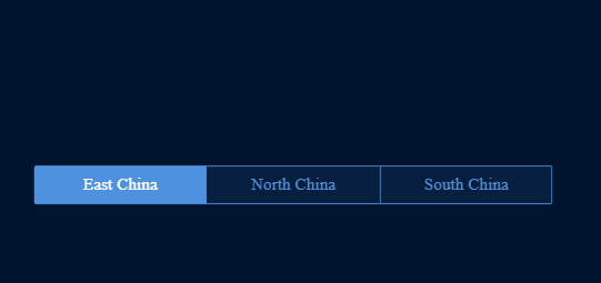 FVS Button Group Widget-FineReport Help Document