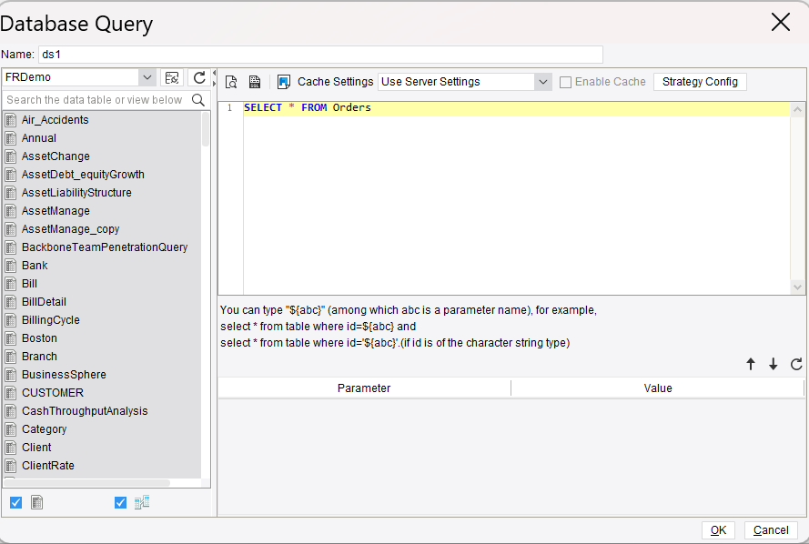 Time Axis-FineReport Help Document