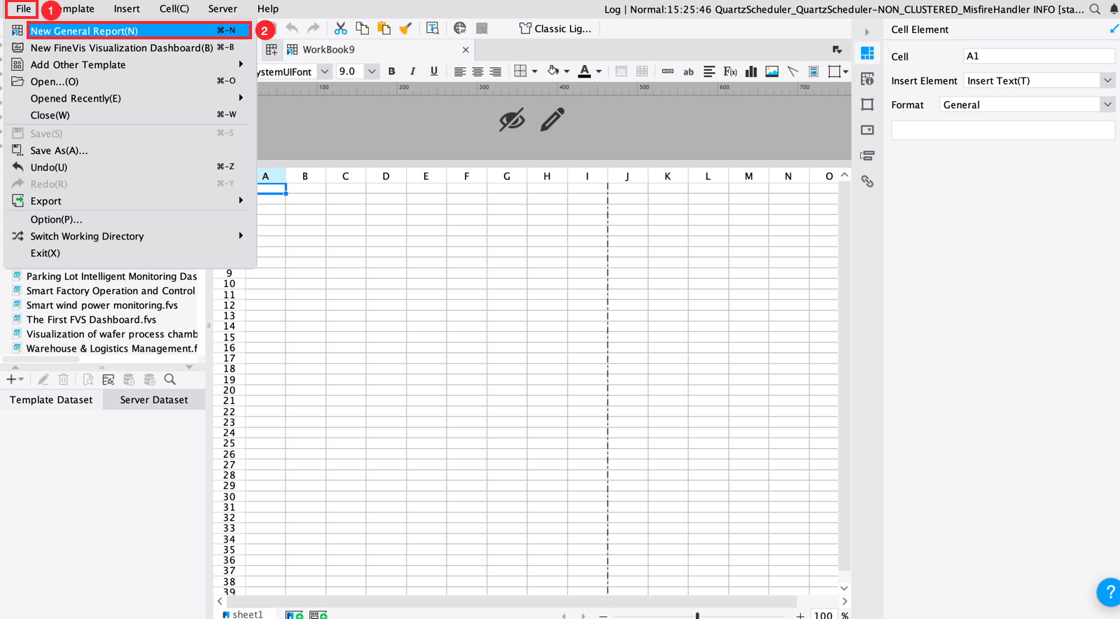 Value Axis-FineReport Help Document