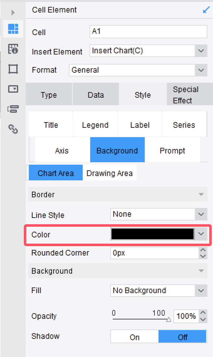 Custom Axis Value Ranges for Radar Charts-FineReport Help Document