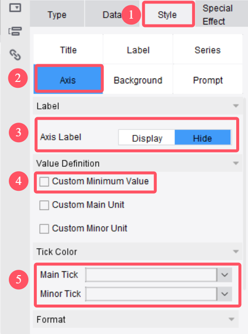 Creating a Progress Bar by the Gauge-FineReport Help Document
