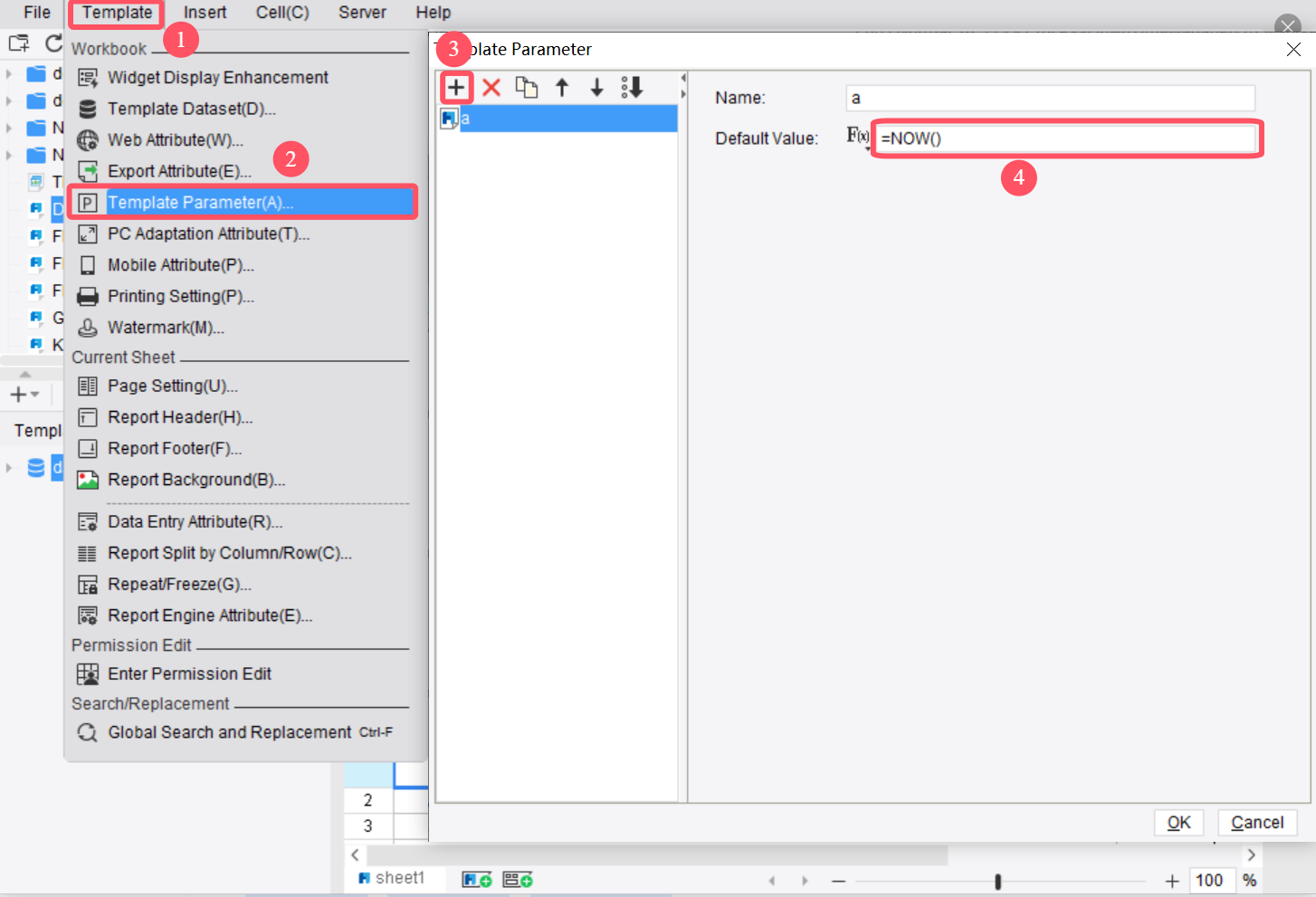 Dynamic Carousel in a Bar Chart-FineReport Help Document