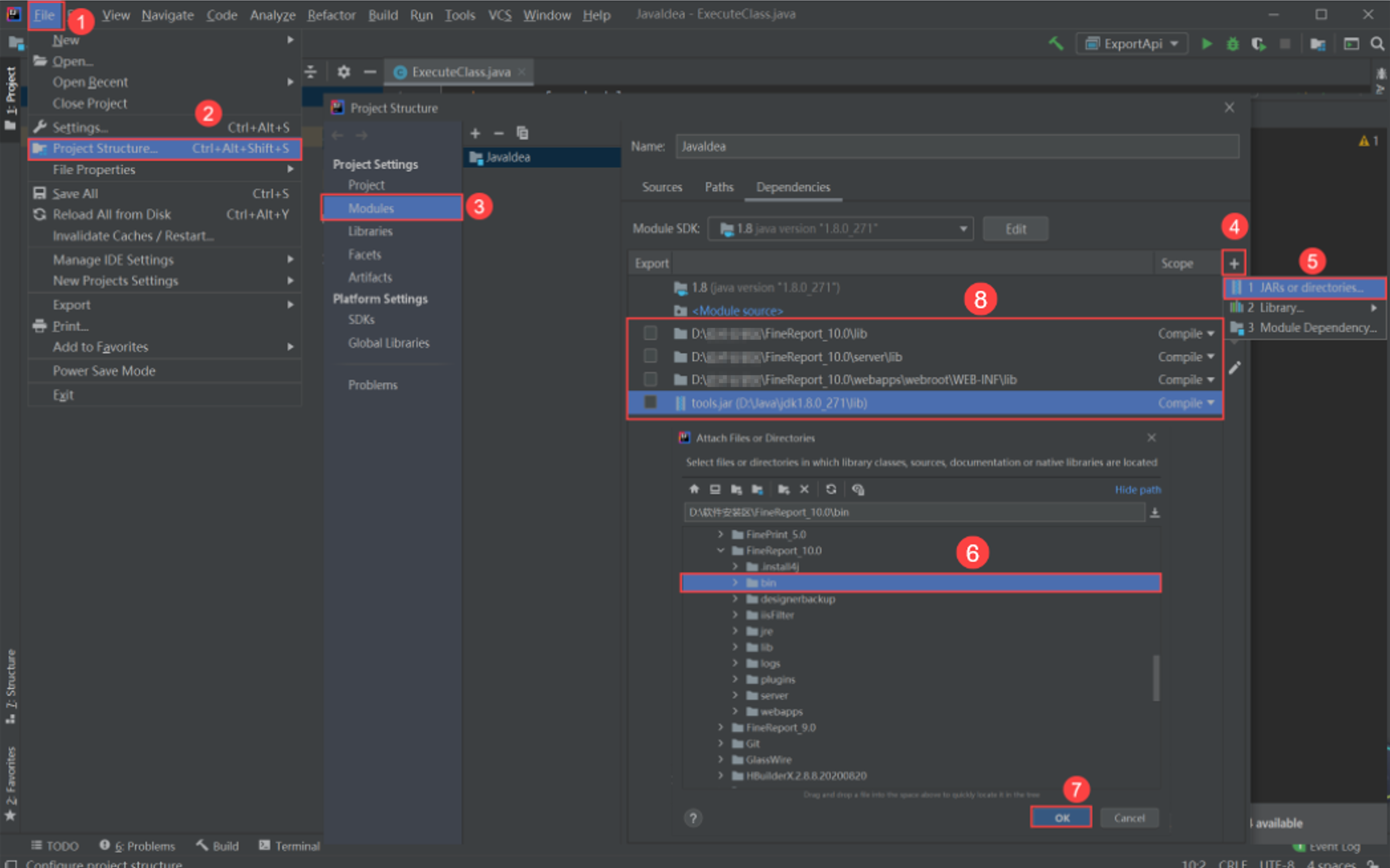 Compiling Java Program-FineReport Help Document