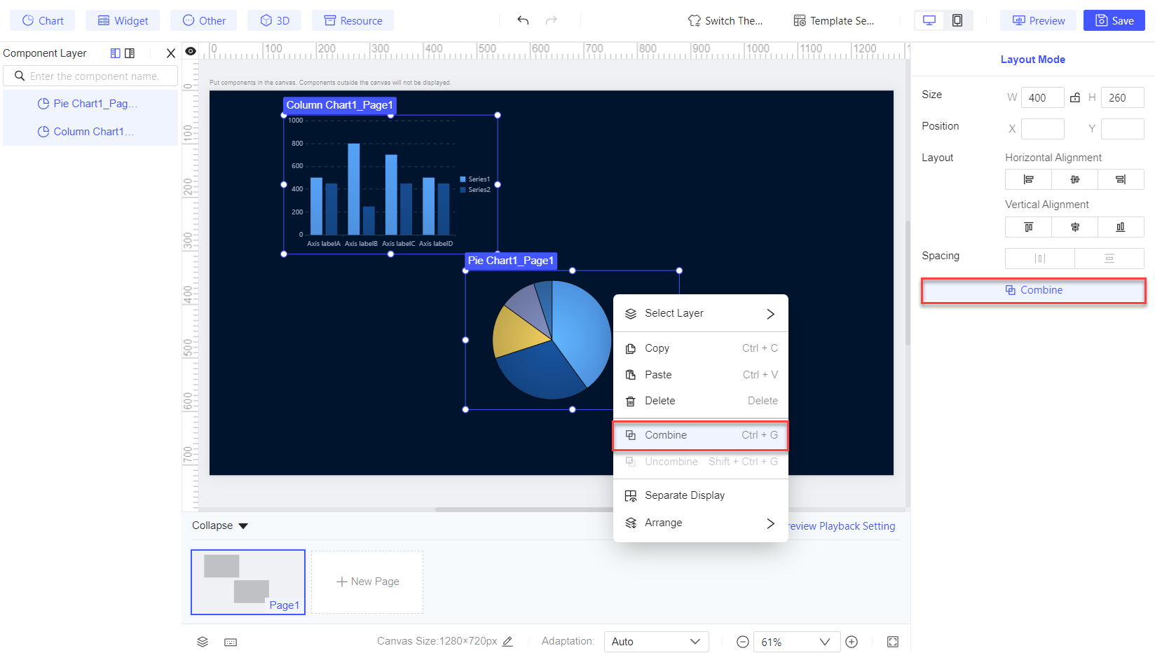 FVS Component Operation and Hotkey-FineReport Help Document