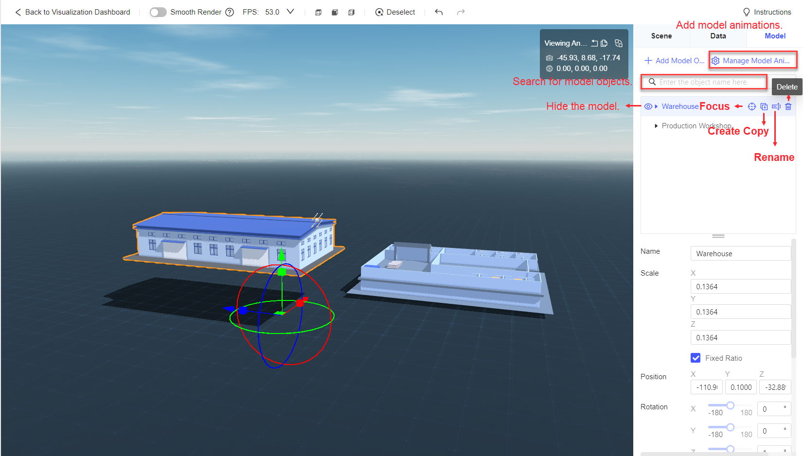 FVS Custom 3D Scene Component-FineReport Help Document