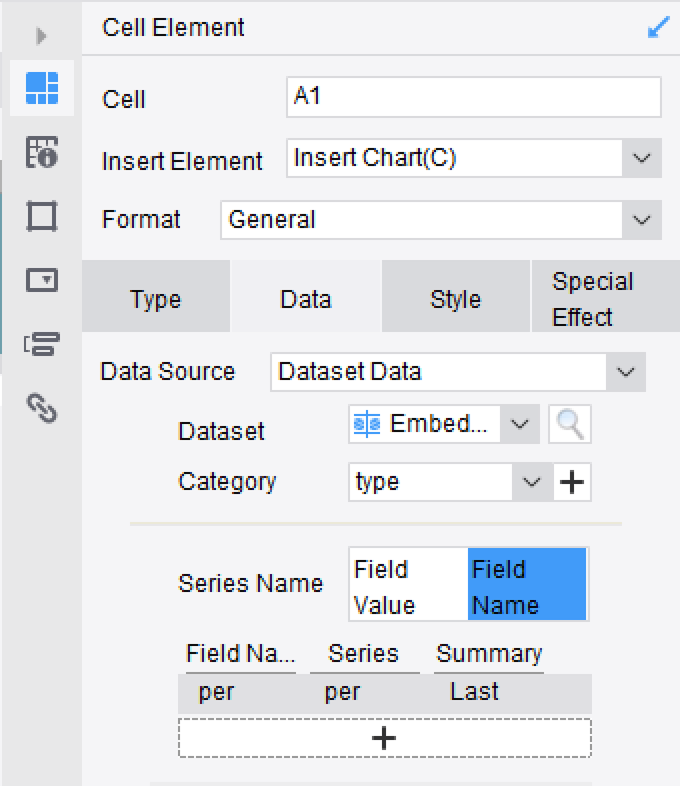 Chart Custom Series Filling-FineReport Help Document
