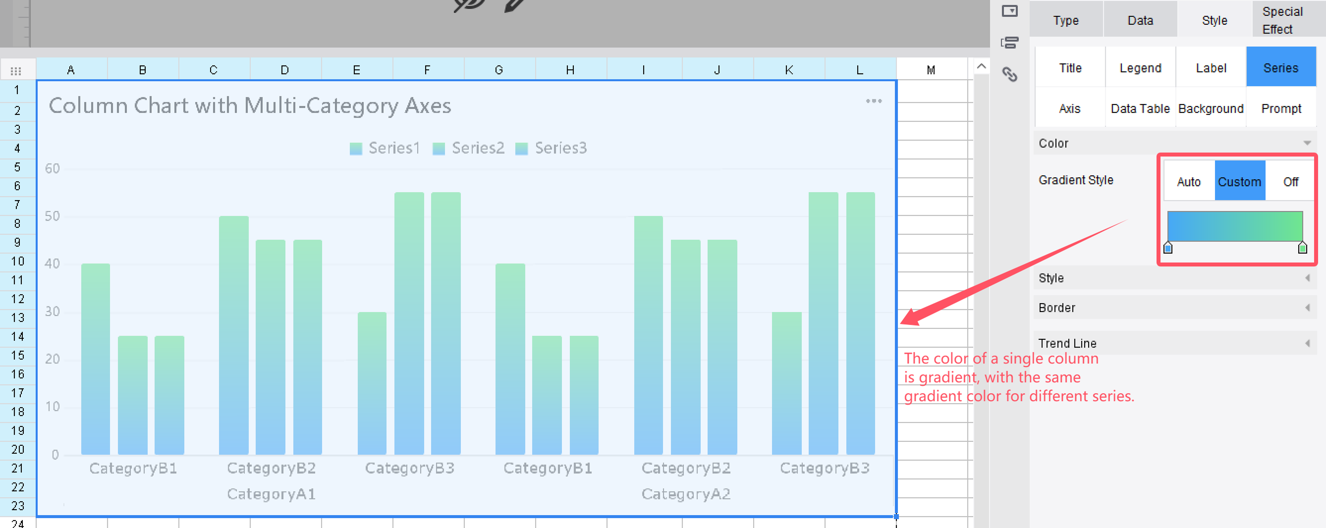 Chart Series-FineReport Help Document
