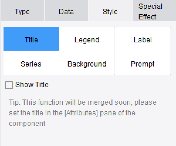 Chart Title-FineReport Help Document