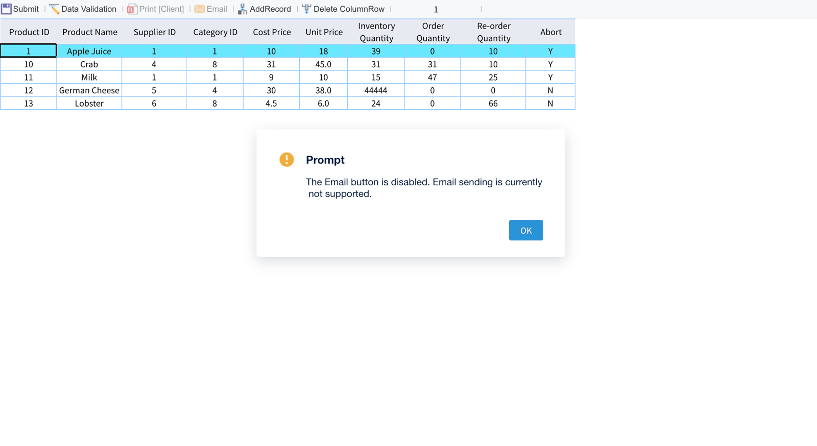 Common API for Toolbar Button-FineReport Help Document