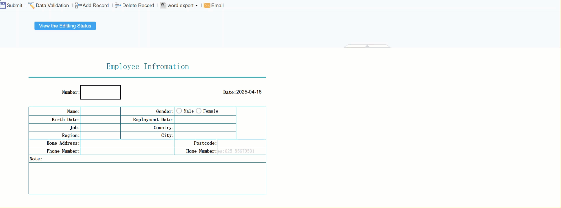 Exclusive API for Data Entry Preview-FineReport Help Document